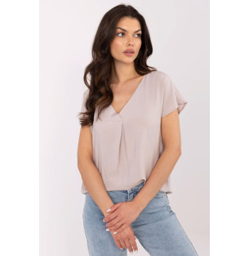 Bluzka Model D73761M11171B Beige - Sublevel