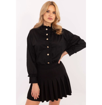 Koszula Damska Model MI-KS-C237.71 Black - Italy Moda