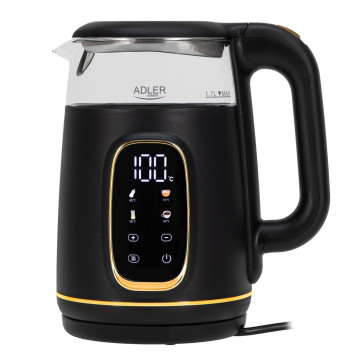 Czajnik elektryczny ADLER AD 1305 czarno-złoty