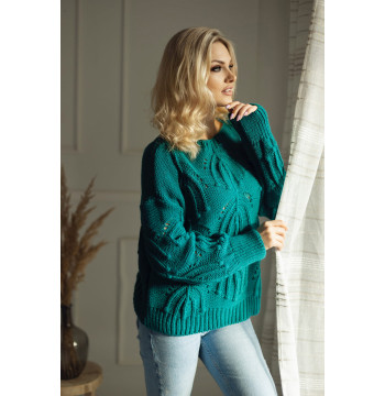 Sweter Damski Model 30081 Morski - PeeKaBoo