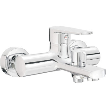 Bateria wannowa Deante TUBO BUT_010M chrom 5907650812784