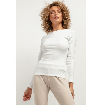Bluzka Model T387/1 White - Tessita