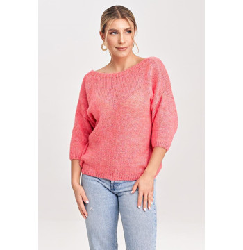 Sweter Damski Model M993 Coral - Figl