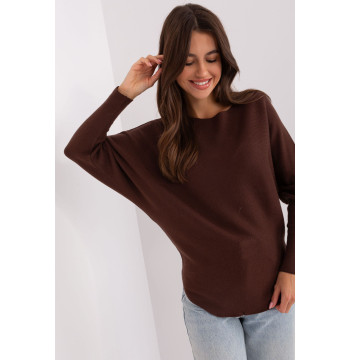 Sweter Damski Model PM-SW-PM-3588.00X Dark Brown - Factory Price
