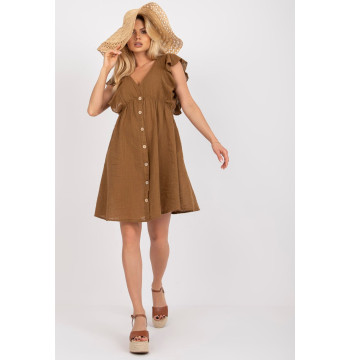 Sukienka Model TW-SK-BI-26735.56 Brown - Och Bella