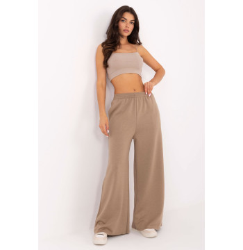 Spodnie Damskie Model IT-SP-21559.75 Dark Beige - Italy Moda