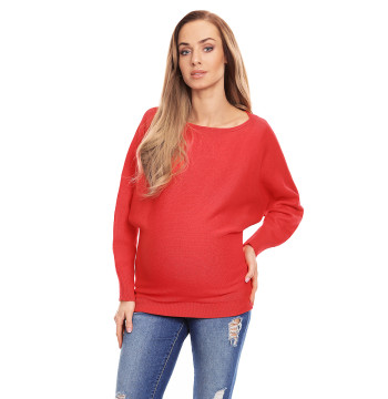 Sweter model 70003C Neon Coral - PeeKaBoo