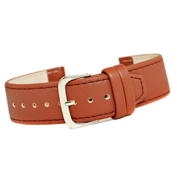 Pasek do zegarka CLASSIC - skóra 22 mm 4999-22XXL-2Z Brązowy