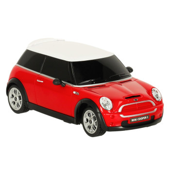 Samochód zdalnie sterowany Rastar 15000 MINI Cooper S 1:24 czerwony