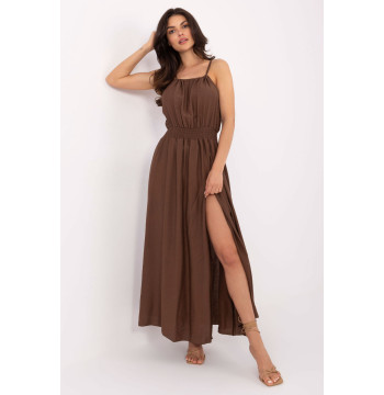Sukienka Model MI-SK-A1845.95 Brown - Italy Moda