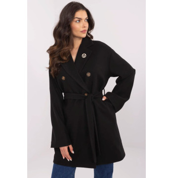 Płaszcz Damski Model TW-PL-BI-28987.85 Black - Och Bella