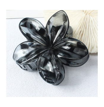Spinka do włosów klamra XL kwiat 7,5x8cm SP317CZ