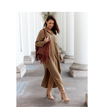Sukienka Model CXP0943.S43 Brown - LeMonada