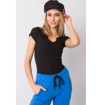 Tshirt Damski Model TW-BZ-OB012.30 Black - Och Bella