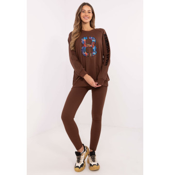 Spodnie Komplet Model EM-KMPL-850.08 Brown - Factory Price