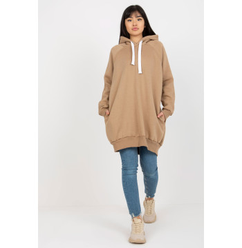 Bluza Damska Model EM-BL-695.25X Dark Beige - Ex Moda