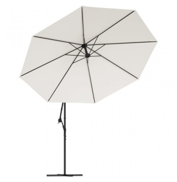 Parasol ogrodowy z wysięgnikiem Biały OGP03