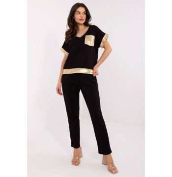 Spodnie Komplet Model MI-KMPL-M6196.28 Black - Italy Moda
