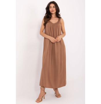 Sukienka Model TW-SK-BI-L0125.52 Brown - Och Bella