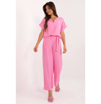 Spodnie Komplet Model DHJ-KMPL-3301.63 Pink - Italy Moda