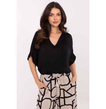 Bluzka Model TW-BZ-BI-3228.75 Black - Och Bella