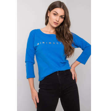 Bluzka Model RV-BZ-0126.01P Dark Blue - Relevance