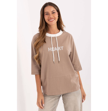 Bluzka Model RV-BZ-A892.00 Dark Beige - Relevance