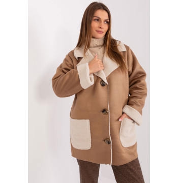 Kurtka Damska Model LK-KR-509454-1.96P Camel - Lakerta