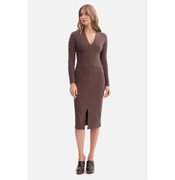 Sukienka Model B307 Brown - BeWear