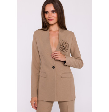 Marynarka Model S370 Beige - Stylove