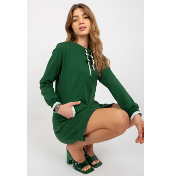 Sukienka Model RV-TU-8379.46 Dark Green - Relevance