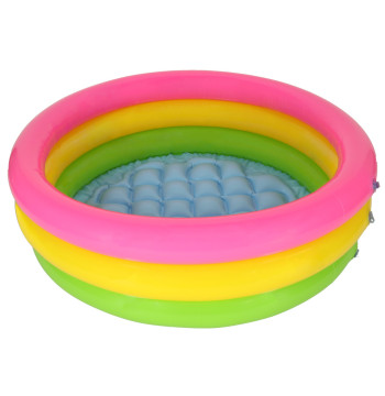 INTEX 57107 Basen ogrodowy dmuchany dla dzieci tęczowy