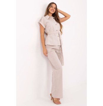 Spodnie Komplet Model LK-KMPL-510064.94 Beige - Lakerta