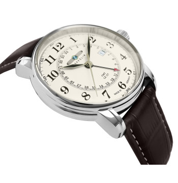 Zegarek Męski ZEPPELIN LZ127 Graf Zeppelin GMT 7642-5 + BOX