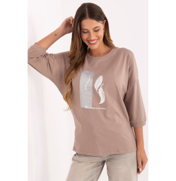 Bluzka Model RV-BZ-A820.27P Dark Beige - Relevance