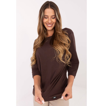 Bluzka Model RV-BZ-A804.05P Dark Brown - Relevance