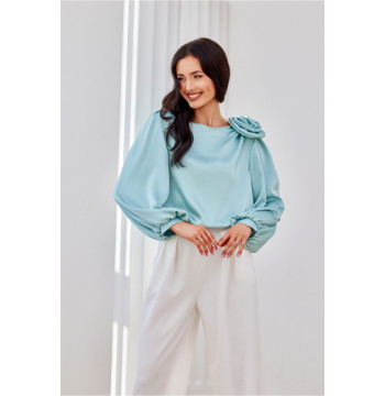 Bluzka Model Evelyn MIE BLU0194 Mint - Roco Fashion