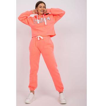Spodnie Komplet Model EM-KMPL-720.01 Fluo Pink - Ex Moda
