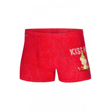 Bokserki Model Kiss Me 010/55 Red - Cornette