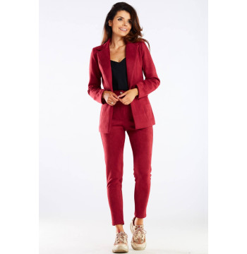 Spodnie Damskie Model A461 Bordo - awama