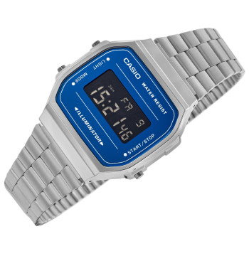 Zegarek Męski CASIO VINTAGE A168WEM-2BEF + BOX