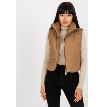 Kamizelka Model TW-KZ-BI-82230.19 Light Brown - Och Bella