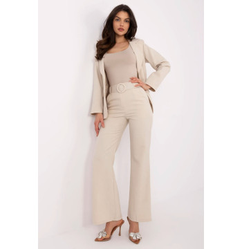 Spodnie Damskie Model DHJ-SP-18737.08 Light Beige - Italy Moda