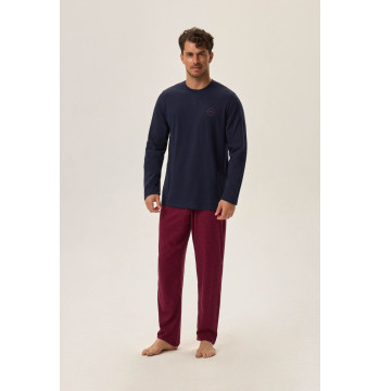 Piżama Męska Model Hope 41915-59X Navy - Henderson