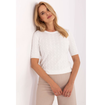 Sweter Damski Model PM-SW-PM-5065.28 Ecru - Factory Price