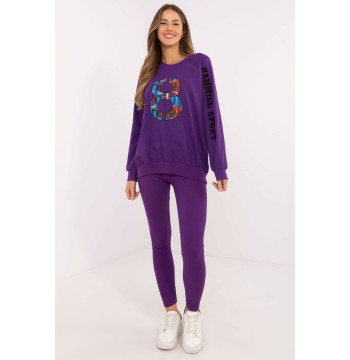 Spodnie Komplet Model EM-KMPL-850.93 Dark Violet - Factory Price