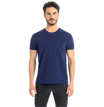 T-shirt Męski Model Luca 1502 Blue - Teyli