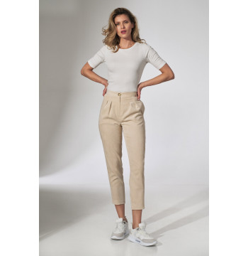 Spodnie Damskie Model M742 Beige - Figl