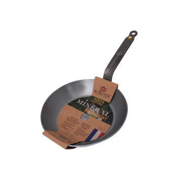 De Buyer Żelazko Indukcyjna Patelnia Mineralna B 28cm