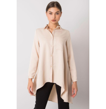 Koszula Damska Model EM-KS-556-1.11 Beige - Ex Moda